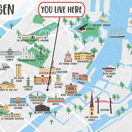 Large With Canal View In Cph 哥本哈根